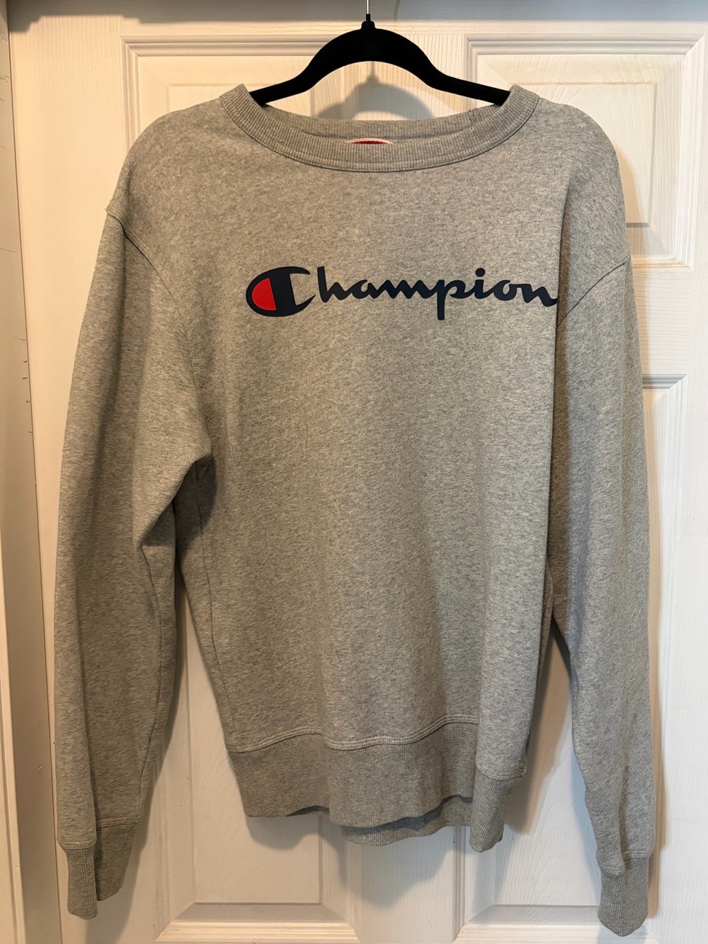 Champion crewneck logo sweatshirt